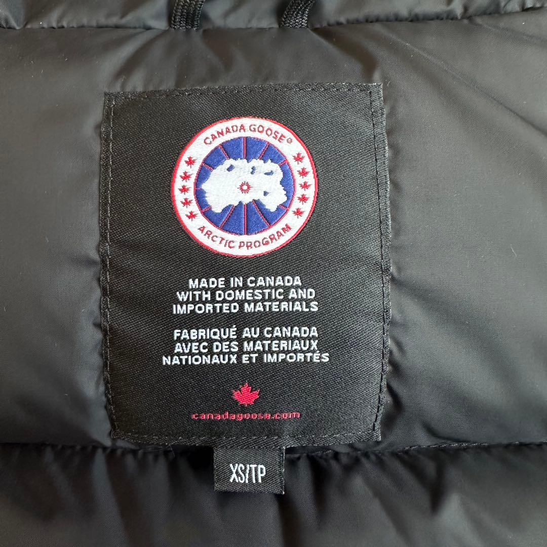 極美品 カナダグース フリースタイル ダウンベスト レディース XS ブラック