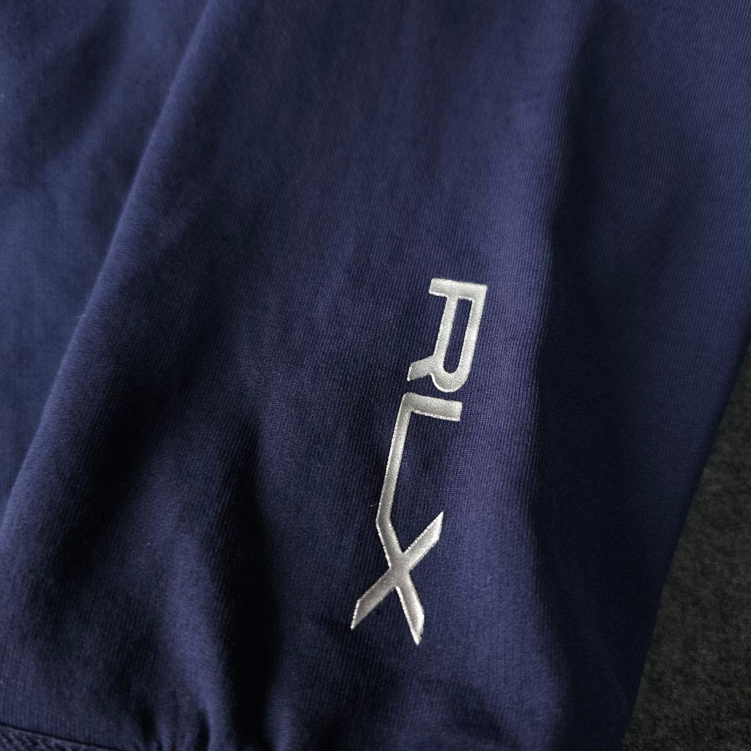 RLX ポロラルフローレン 中綿 異素材 カモフラ フーディブルゾンジャケットM