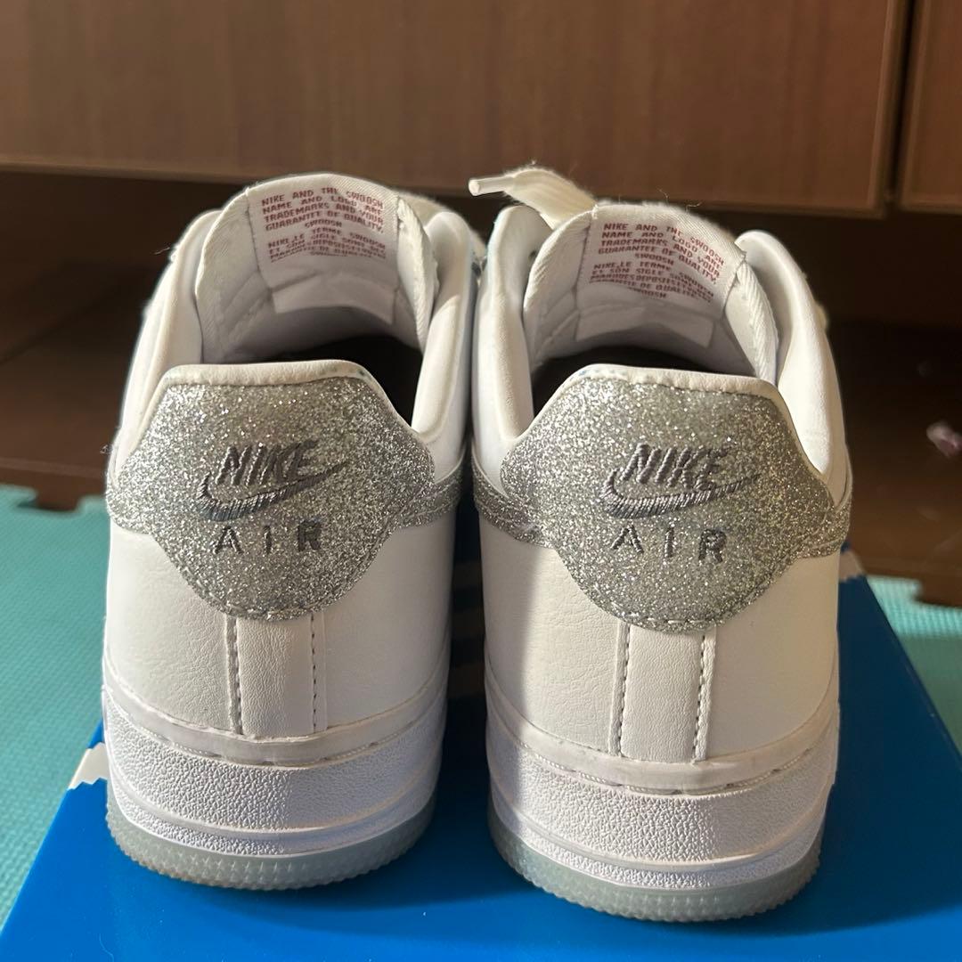 Nike Air Force 1 ホワイト グリッター