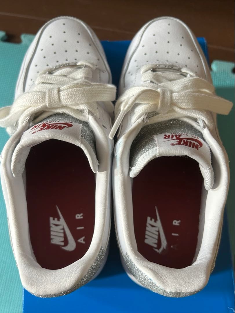 Nike Air Force 1 ホワイト グリッター