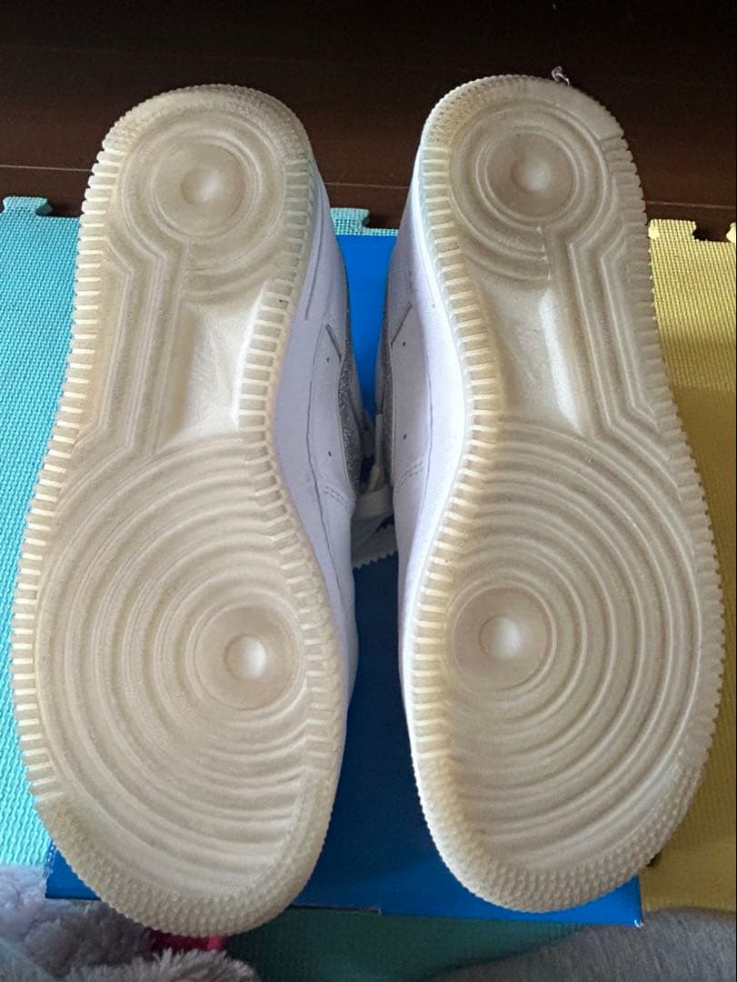 Nike Air Force 1 ホワイト グリッター