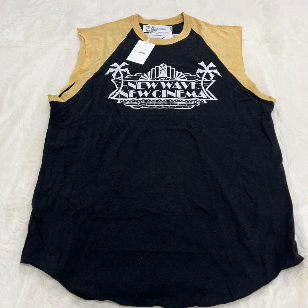 《新品 タグ付き》DAIRIKU ダイリク タンクトップ ノースリーブ リンガー