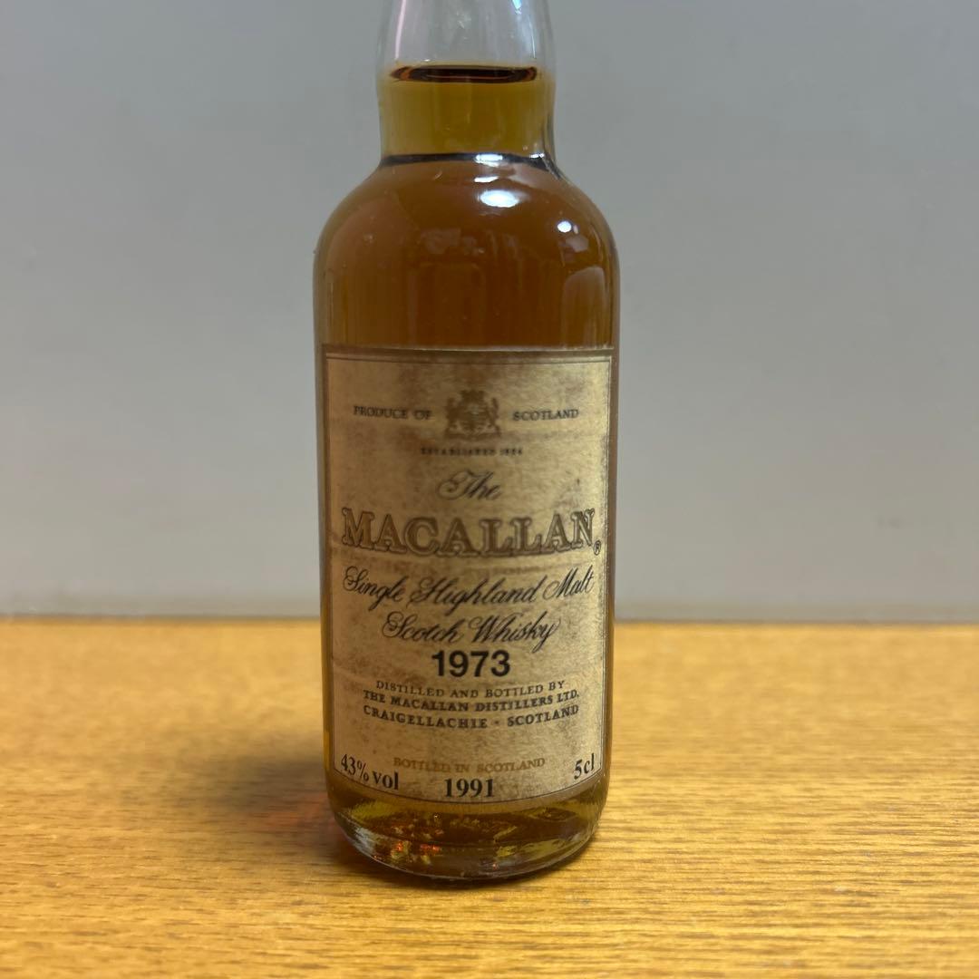 MACALLAN シングルモルトウイスキー 50ml 12年,18年