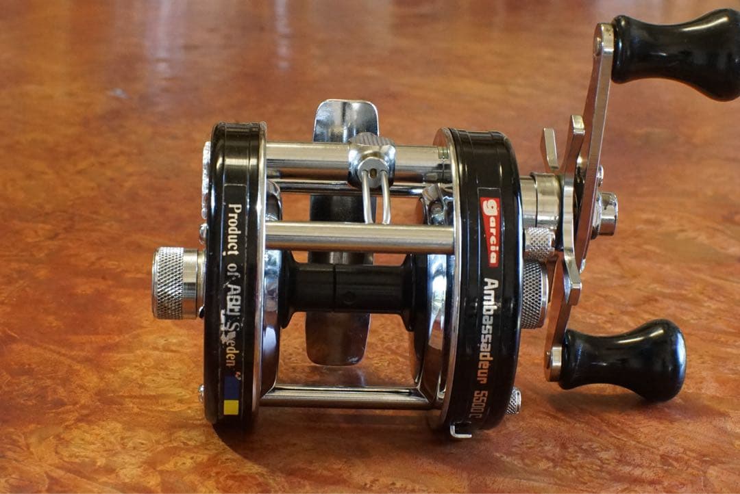 ABU アンバサダー 5500C 鍋カップ メンテ済 フレーム修正済