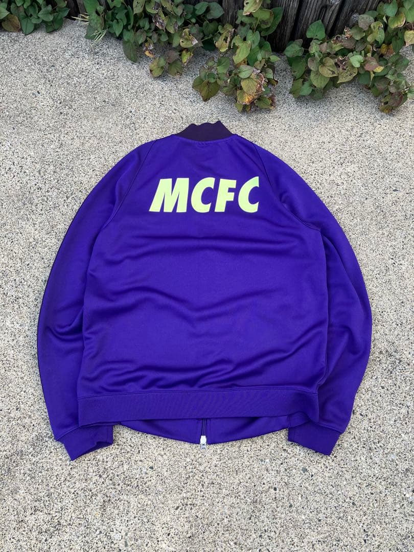 【美品】Nike×マンチェスターシティ　トラックジャケット/ジャージ/ナイキ M