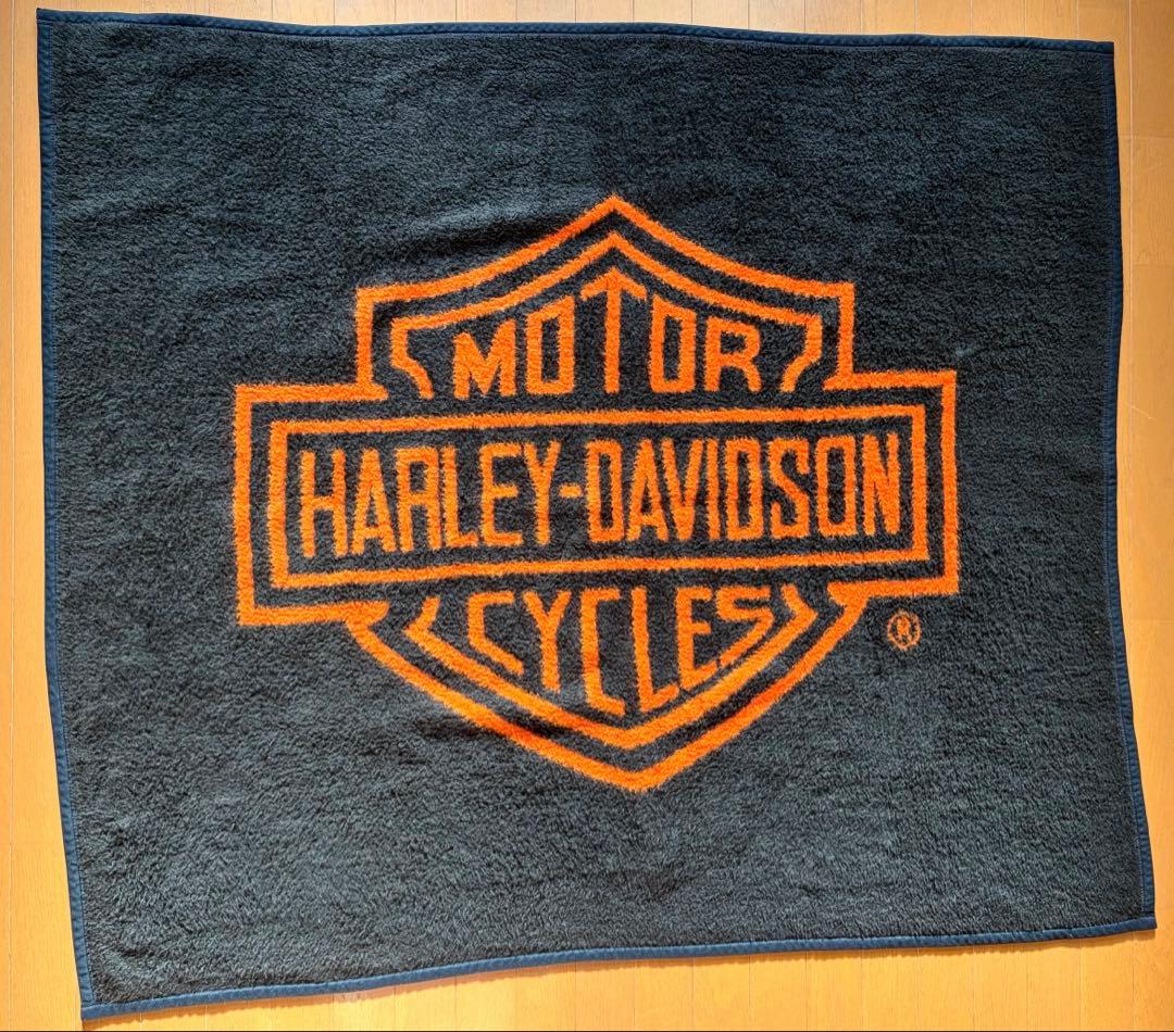HarleyDavidson ハーレーダビッドソン ロゴ 毛布 ブランケット