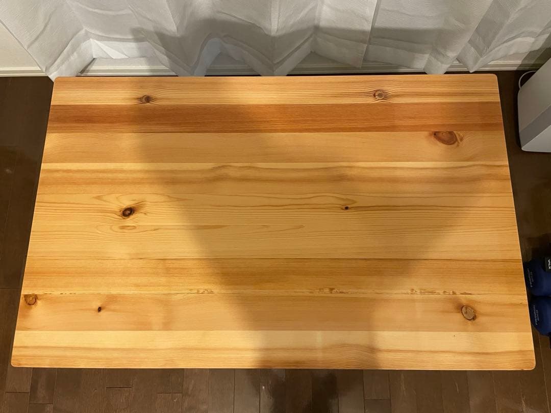 無印良品　パイン材テーブル折りたたみ式