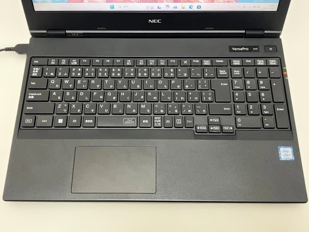 NECノートパソコン 8世代Core i3/8GB/新品SSD/Win11