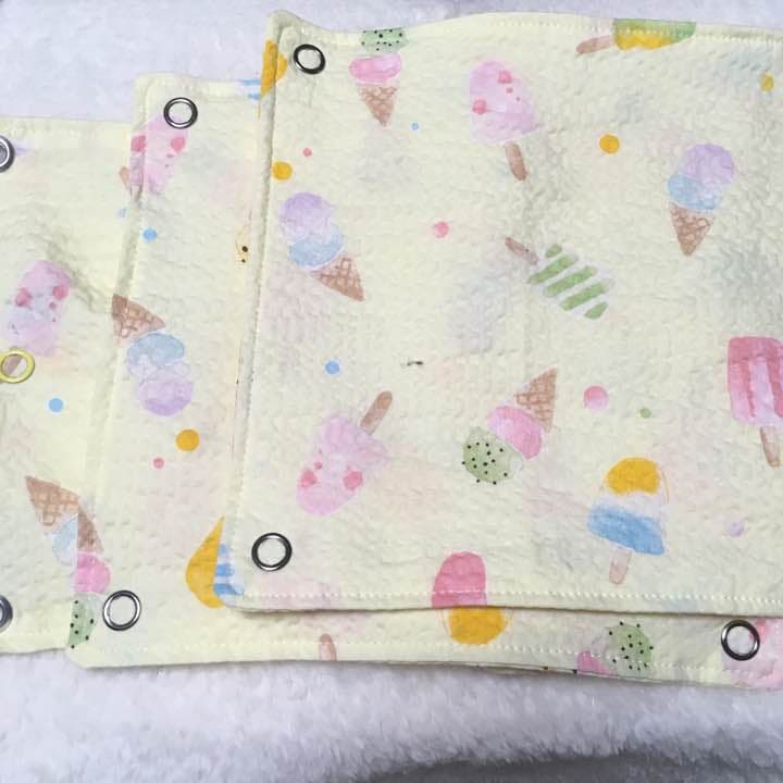 モモンガハウス（アイス柄ver.2）黄色 夏仕様   夏生地を使用❗️ 1550円