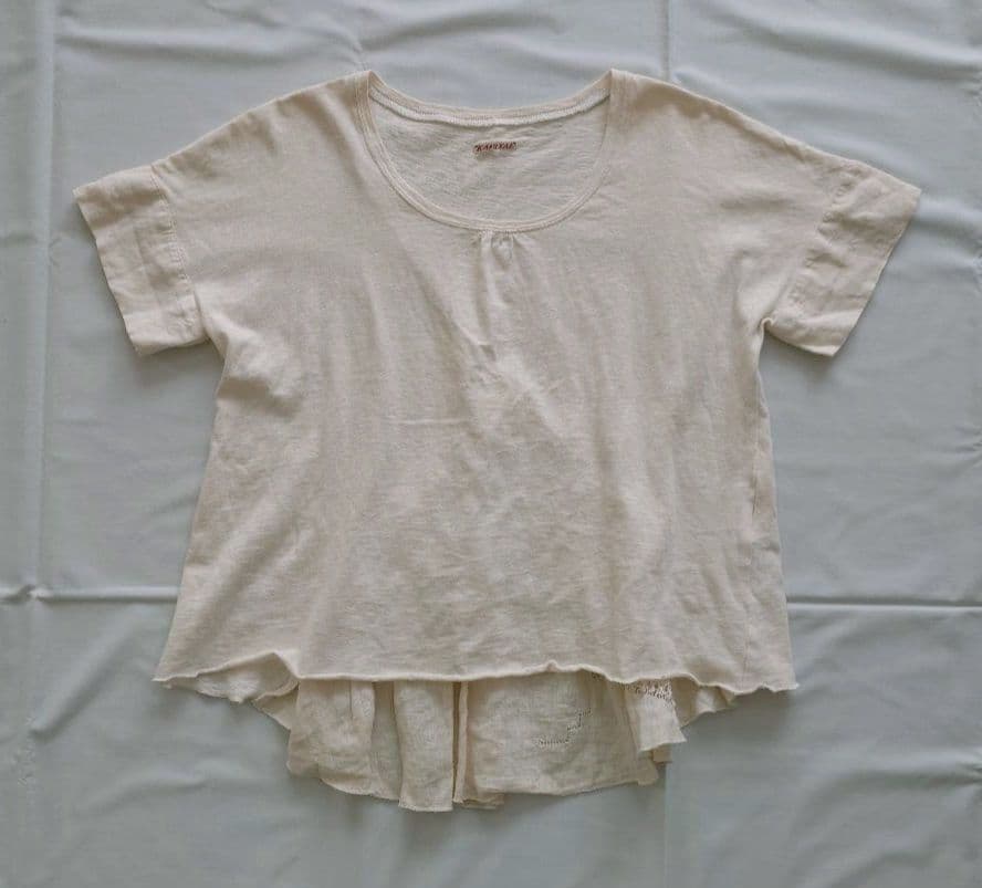 キャピタル　半袖シャツ　綿　麻