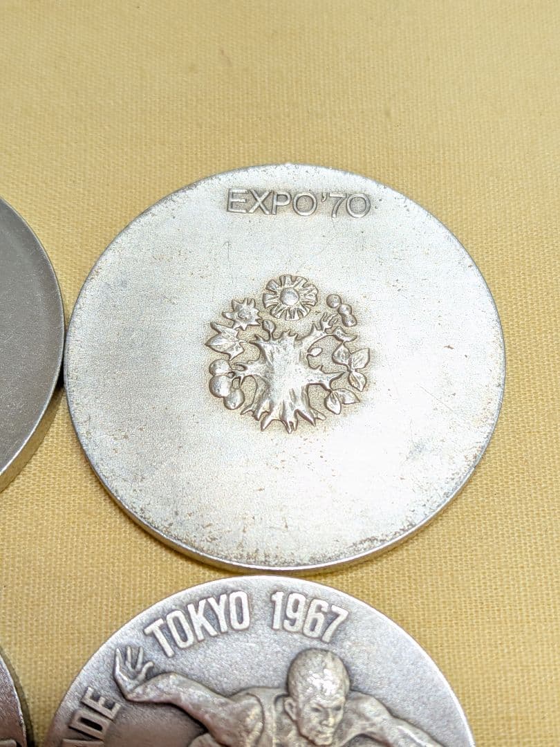 シルバー925　メダル4枚　74g