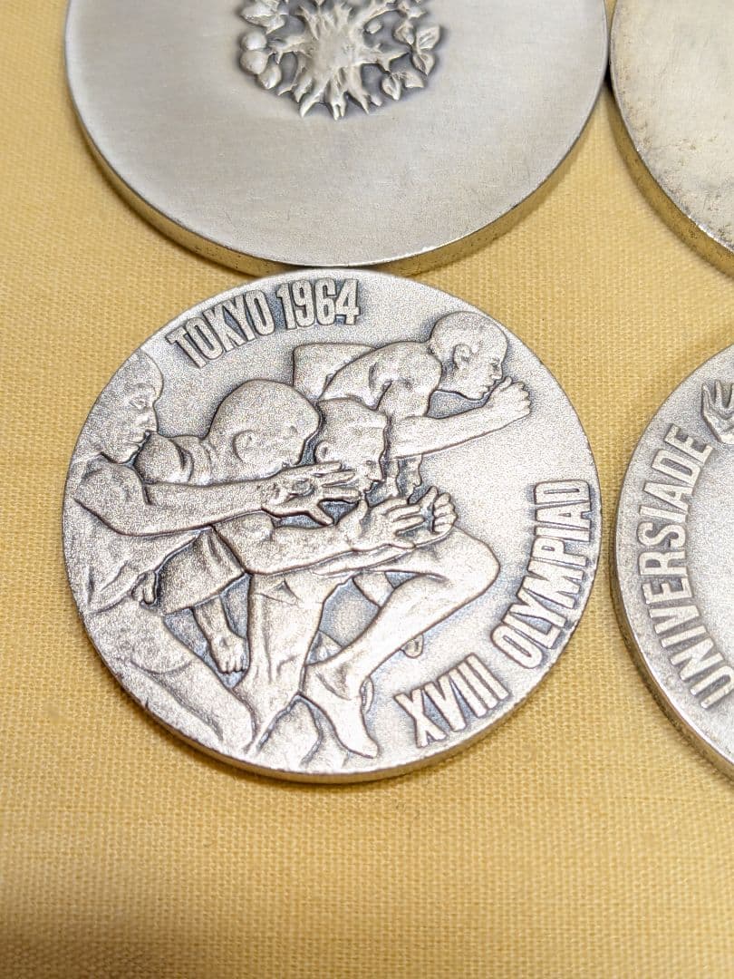 シルバー925　メダル4枚　74g