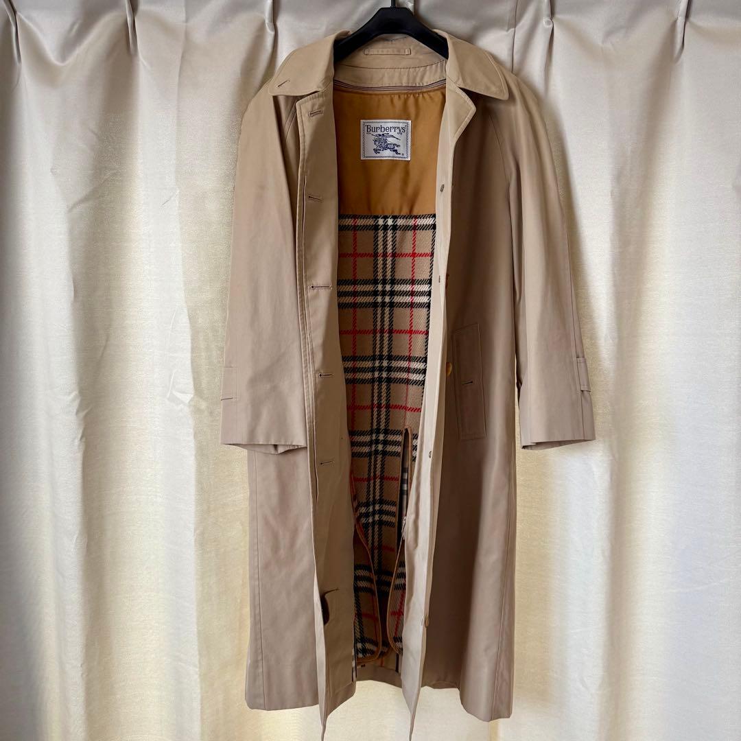 Burberry ステンカラーコート ウールライナー