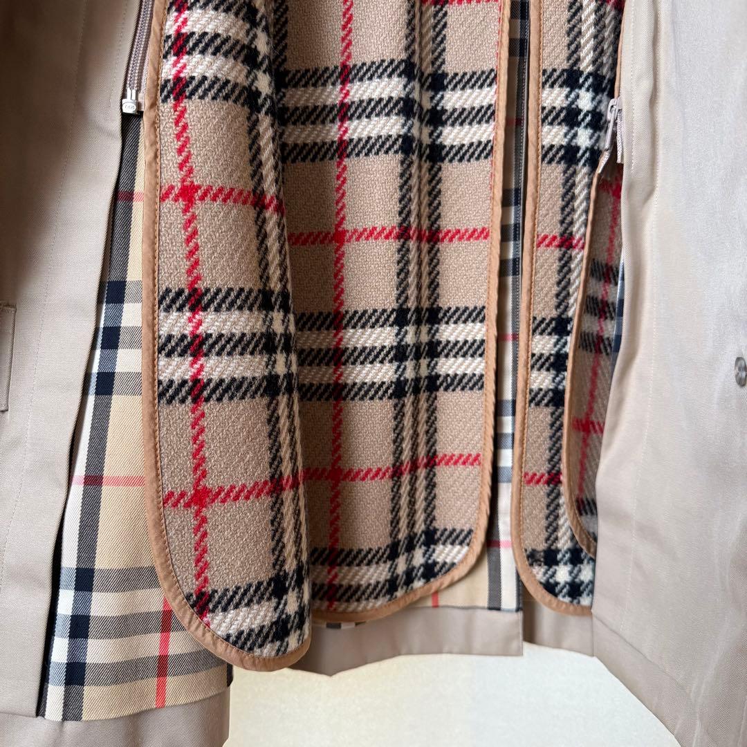 Burberry ステンカラーコート ウールライナー