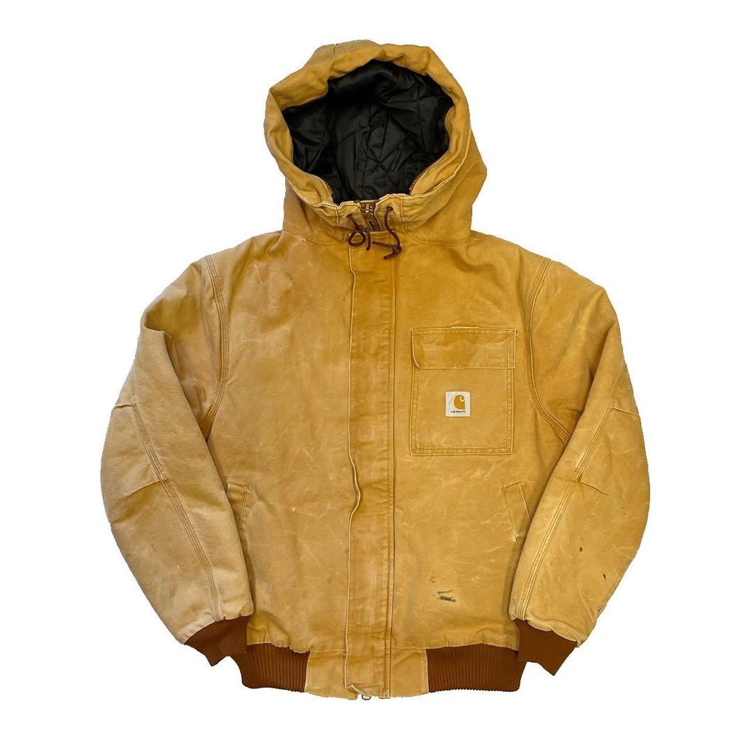 80s Carhartt ショートシベリアンパーカー ジップ破損