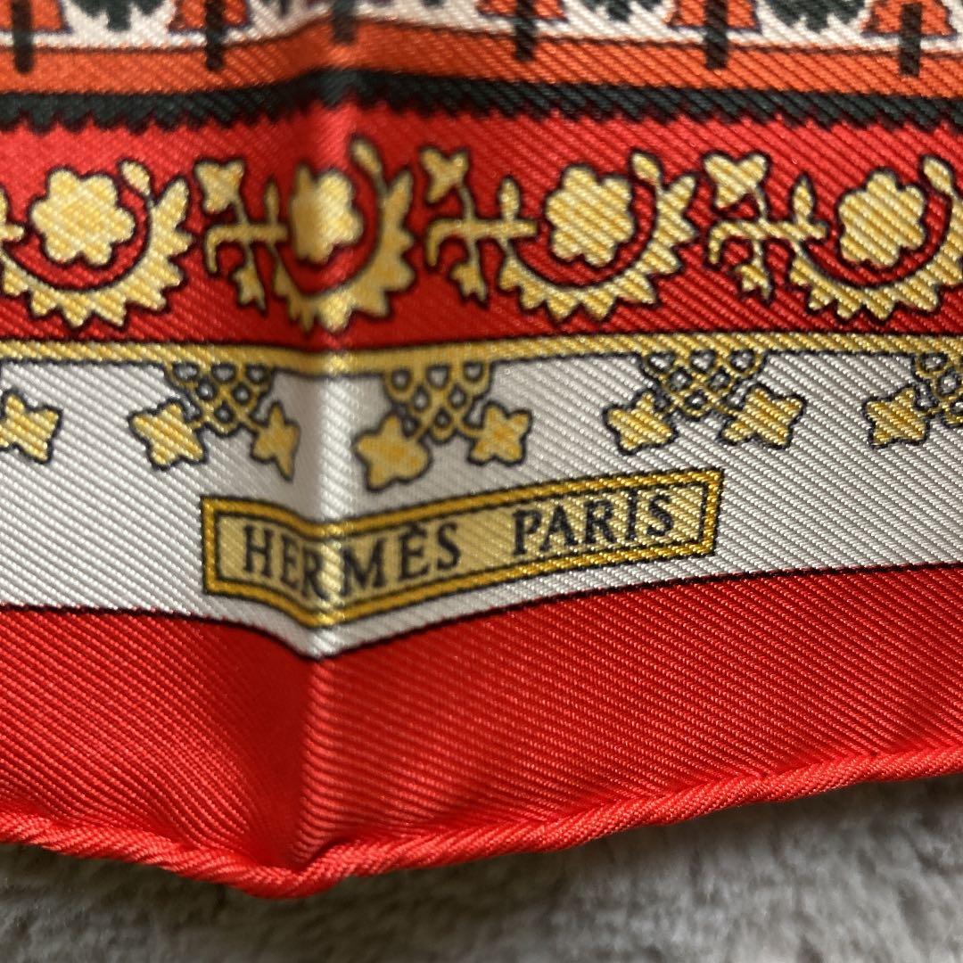 最終お値下げ☆未使用☆エルメス☆スカーフ　ミニ