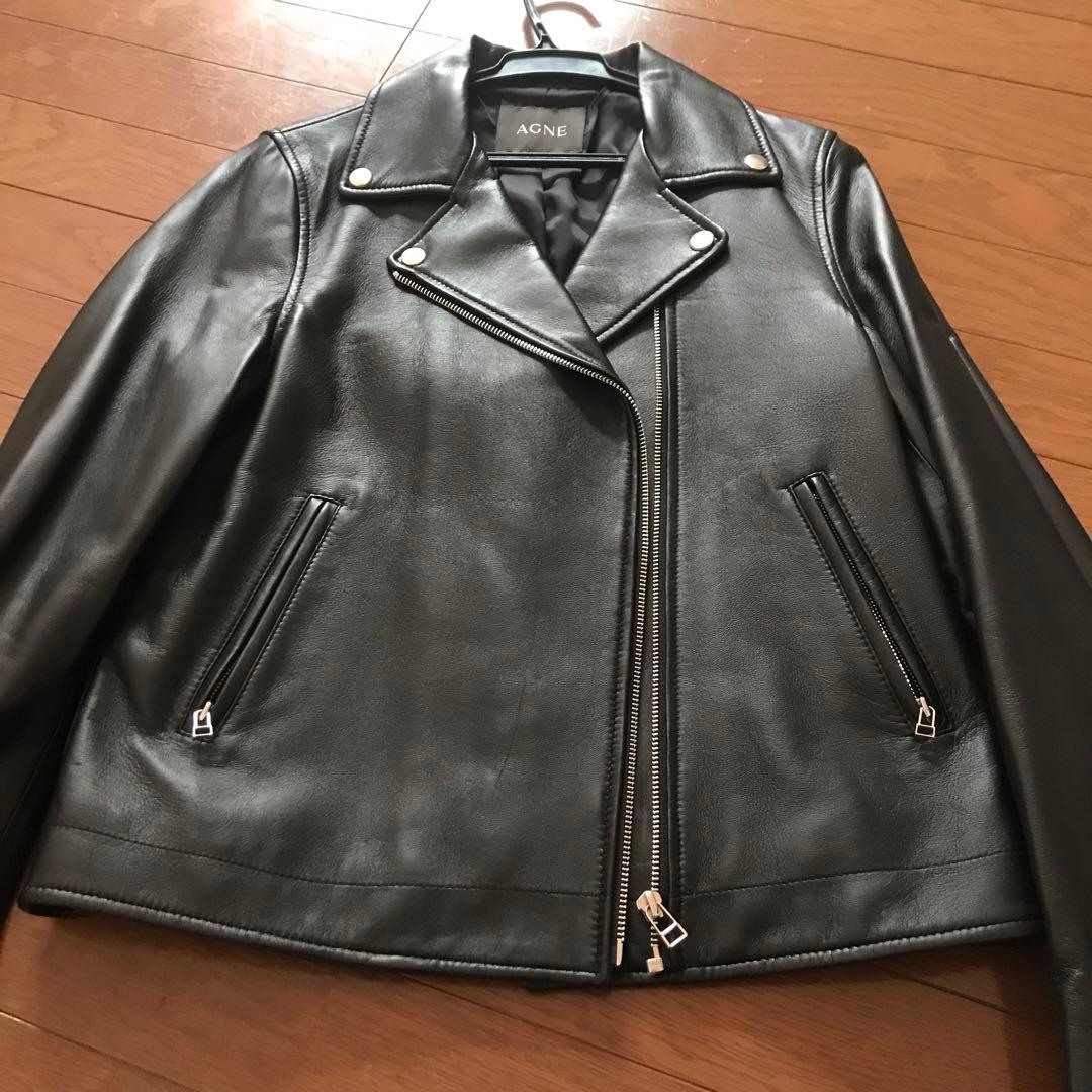 羊革　ライダージャケット