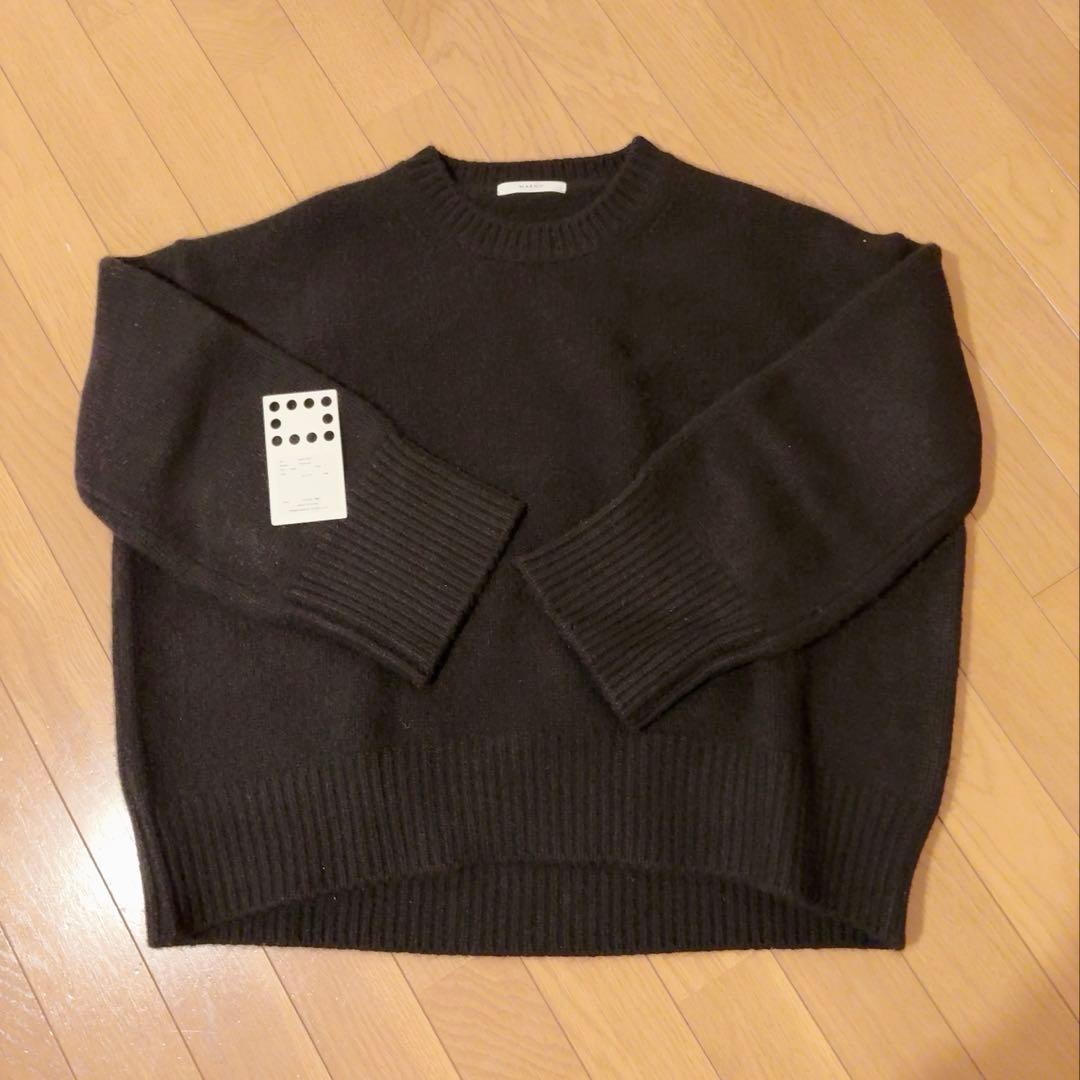 MARNO Olivia knit black 丸林広奈