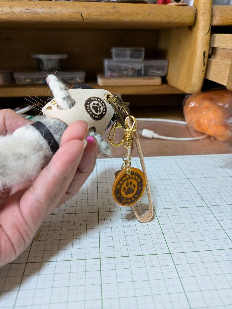 こもちゃんです 豆猫アーティストPECO-LIN