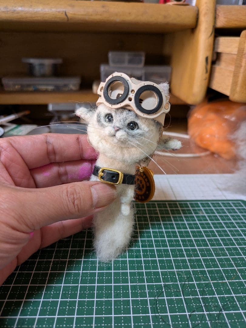 こもちゃんです 豆猫アーティストPECO-LIN