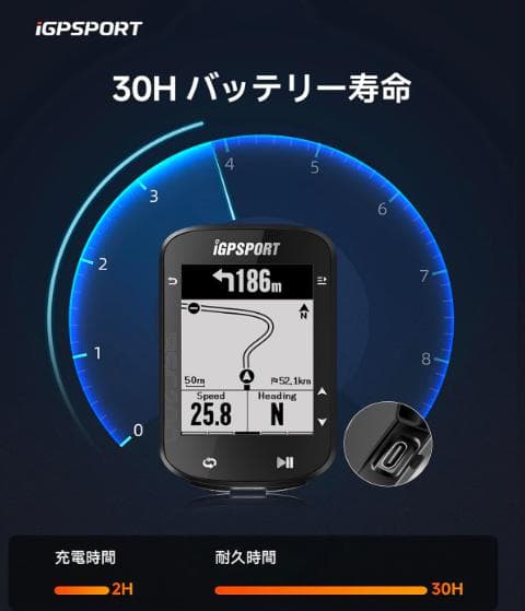 新品未開封【iGPSPORT】BSC200　サイコン(ルートナビ機能）＆マウント