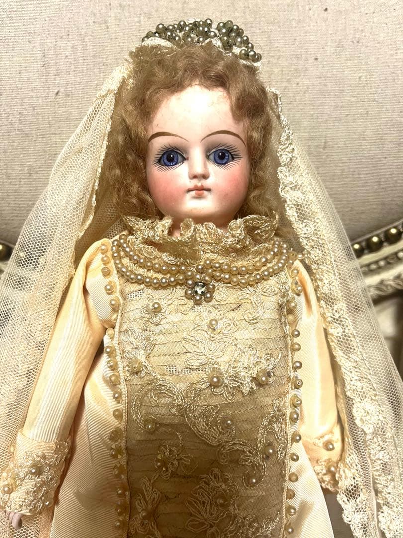 アンティーク　ビスクドール