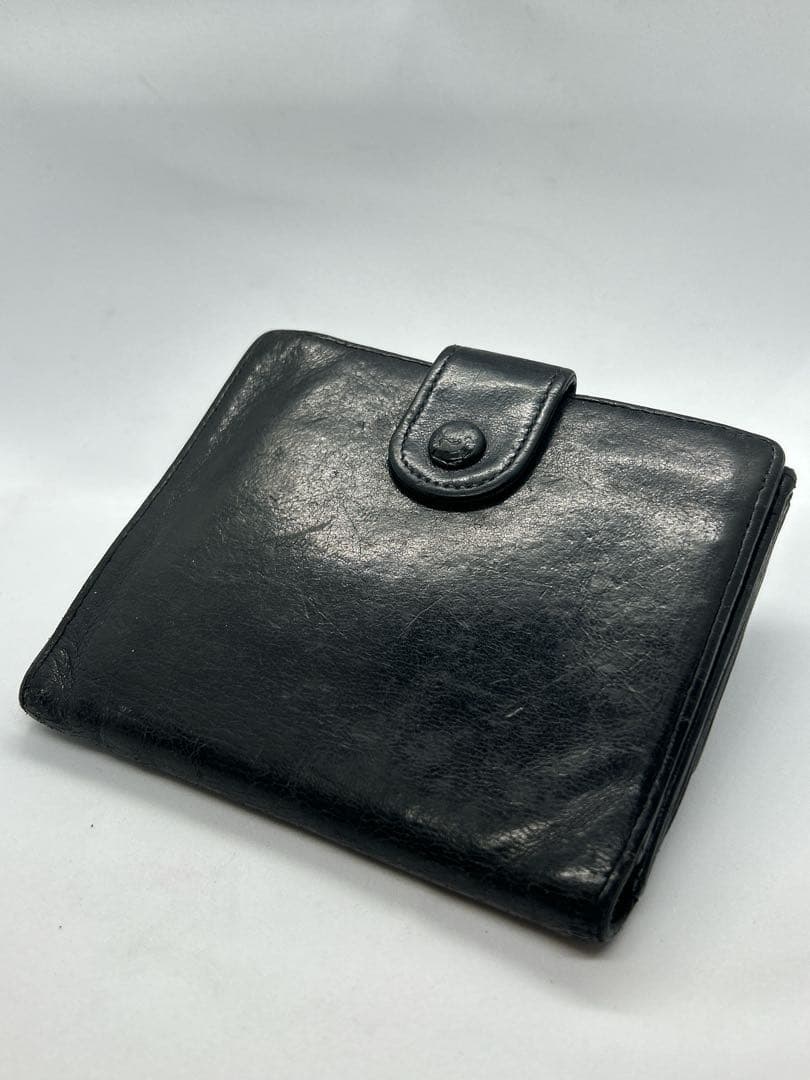 CHANEL 　シャネル 　Wホック　二つ折り財布　 ココマーク/710