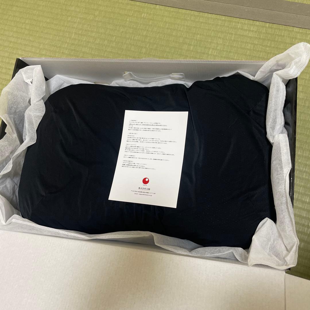 ノ*ア様 ビツジのいらない枕 黒　極柔