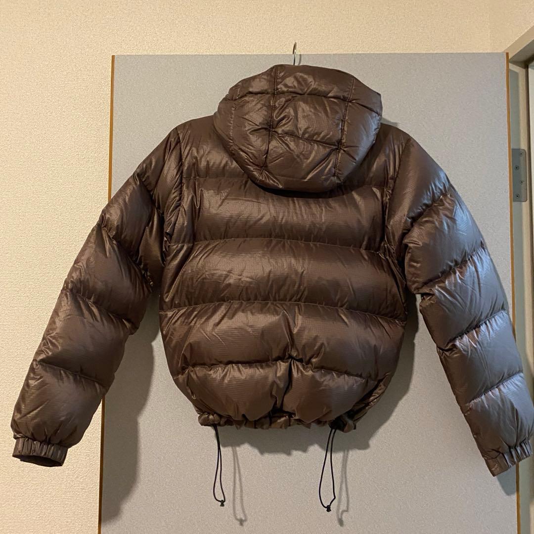美品！コロンビア700FPジブラルタルシュートジャケットS茶ドローコード短丈y2