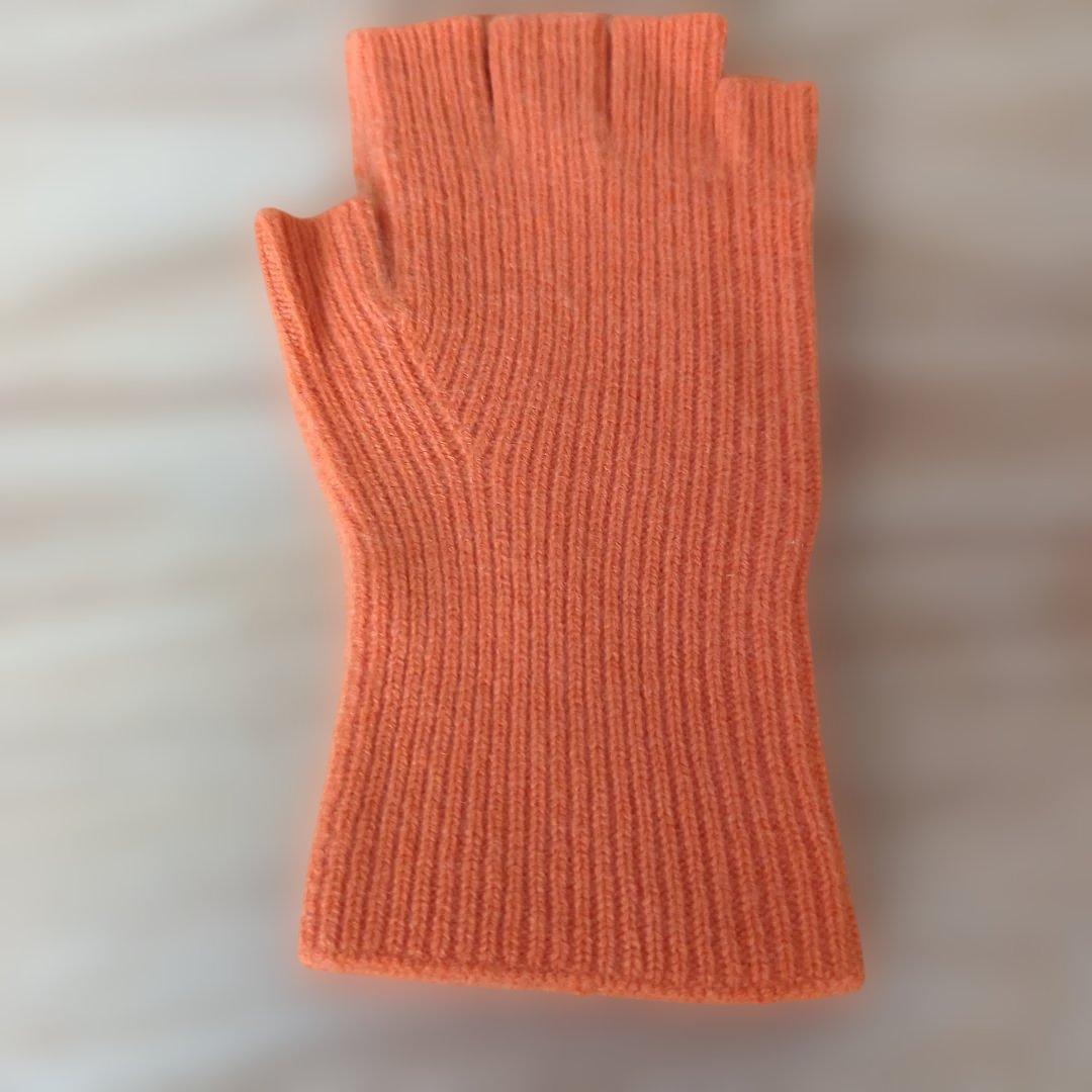 P*n様 cash & barba オレンジ オープンフィンガーグローブ