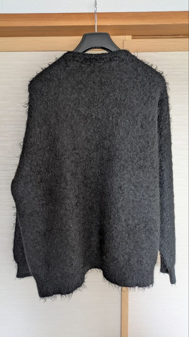 stein モヘア カーディガン ブラック