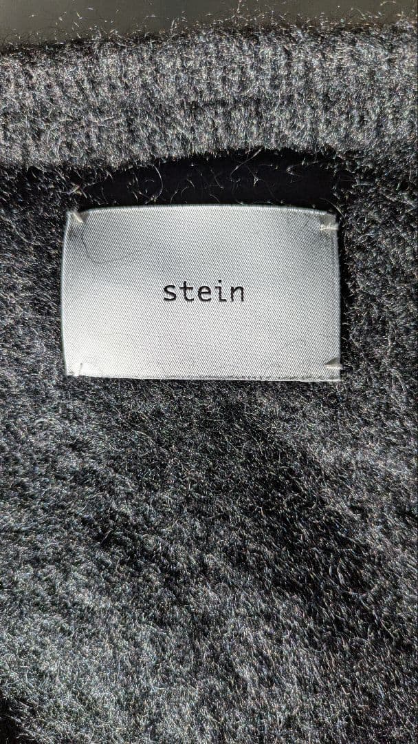 stein モヘア カーディガン ブラック