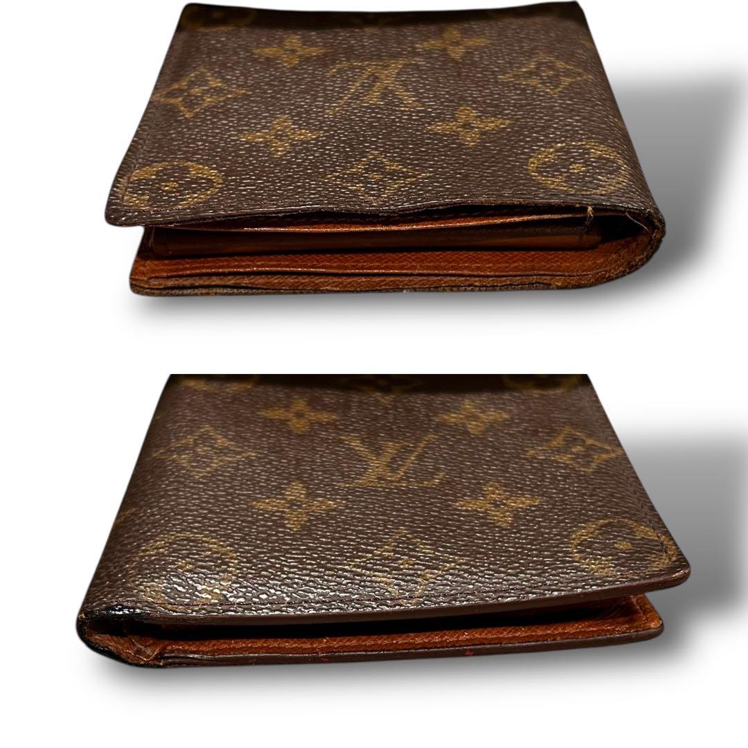 LOUIS VUITTON ヴィトン モノグラム 折り財布 二つ折り コンパクト