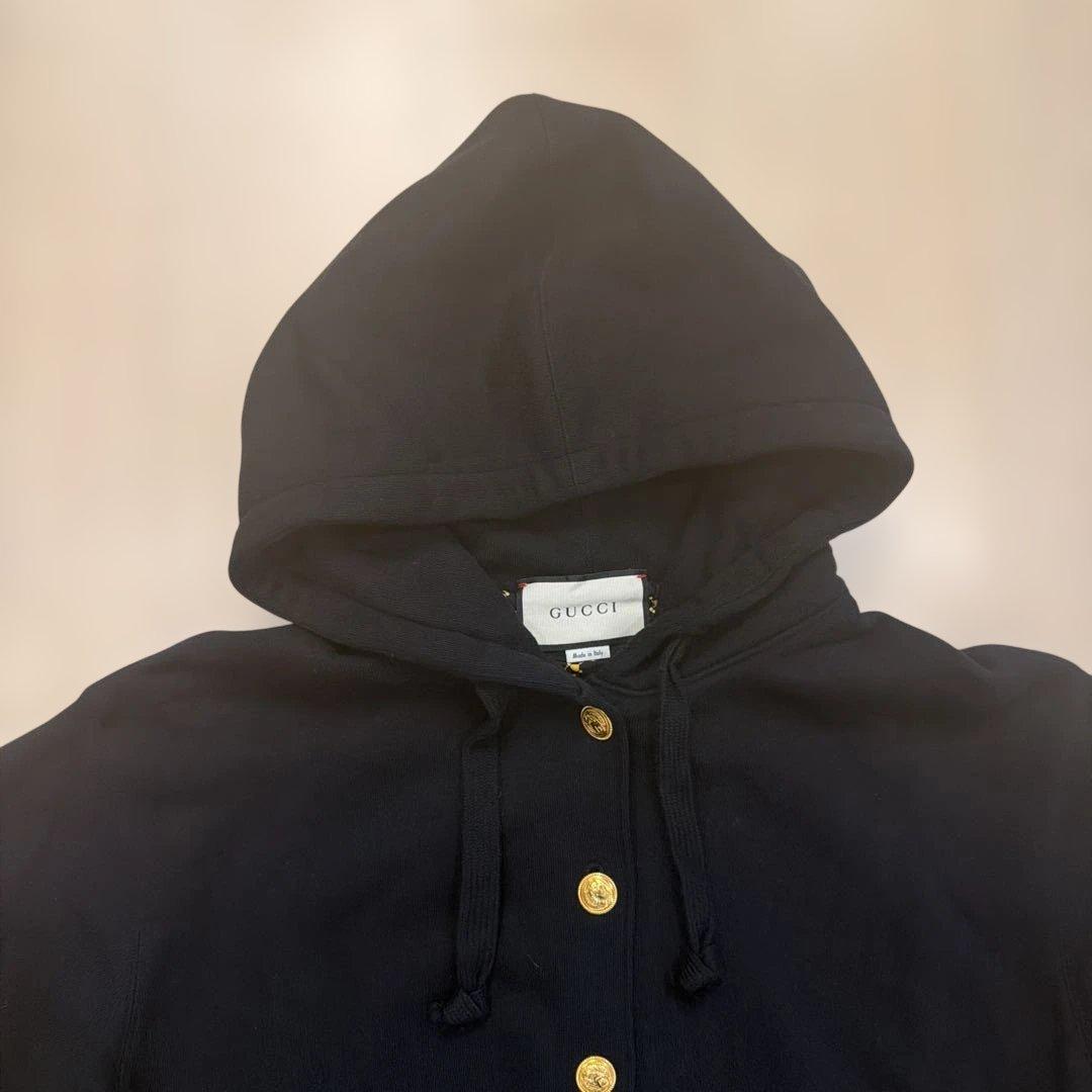 【新品】GUCCI フーデッドスウェットブルゾン