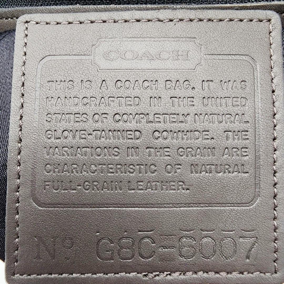 COACH コーチ オールドコーチ トートバッグ レザー USA製 6007