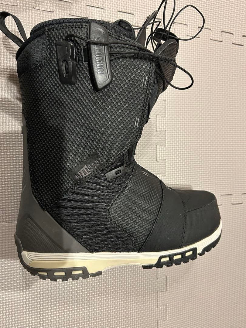 【26.5㎝　SALOMON】スノーボードブーツ ブラック