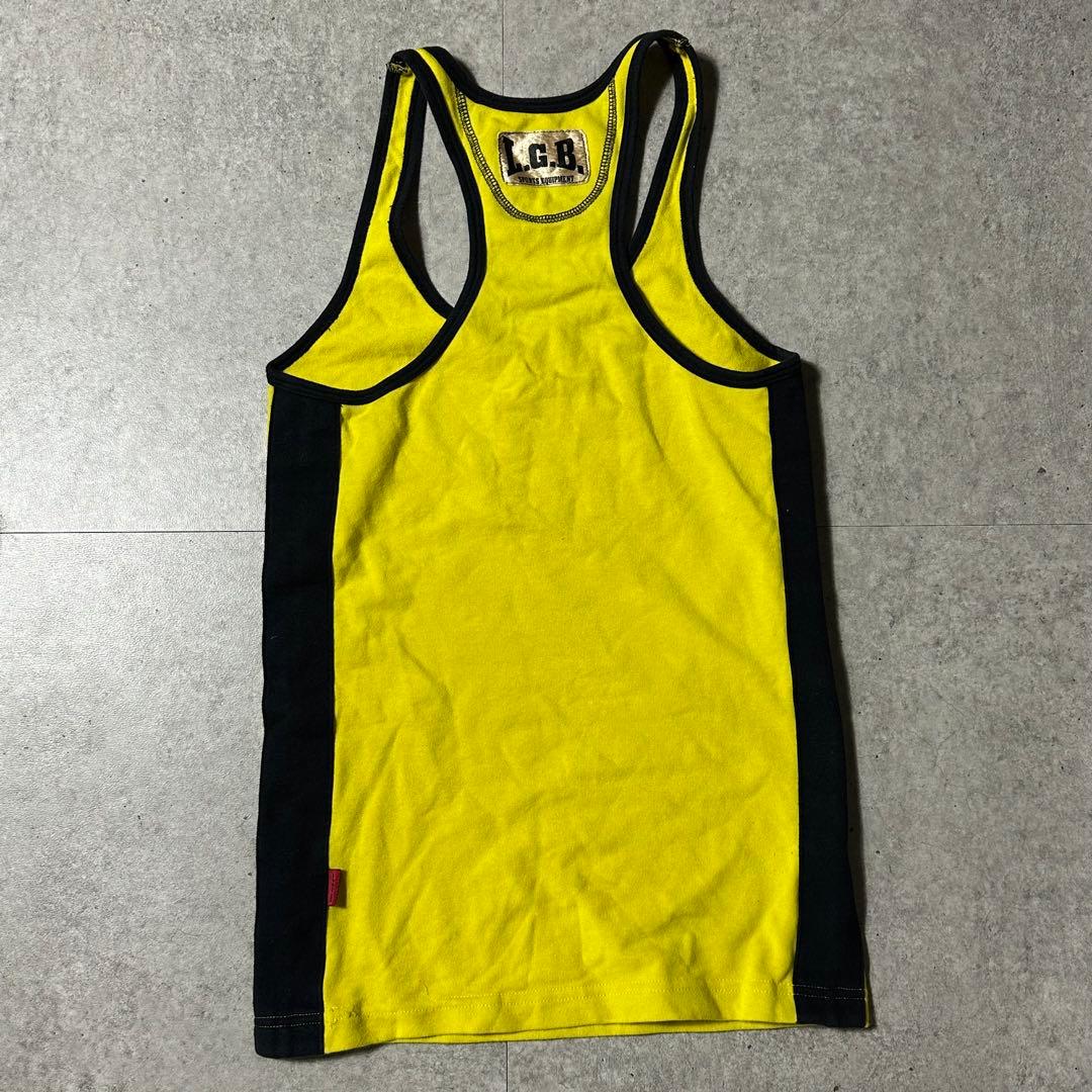 ルグランブルー　L.G.B フレアパンツ タンクトップ セット イエロー