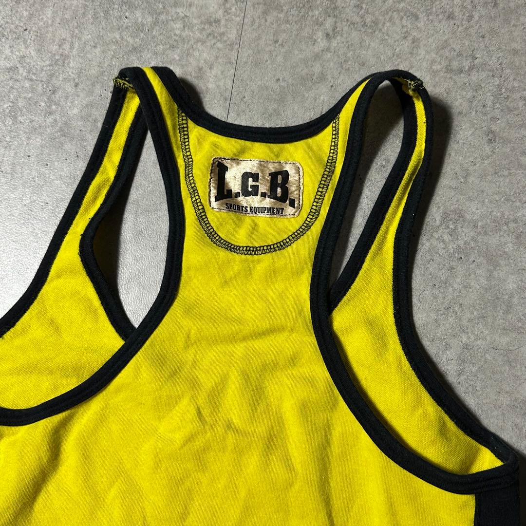 ルグランブルー　L.G.B フレアパンツ タンクトップ セット イエロー