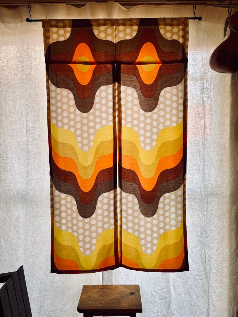 ミッドセンチュリー のれん