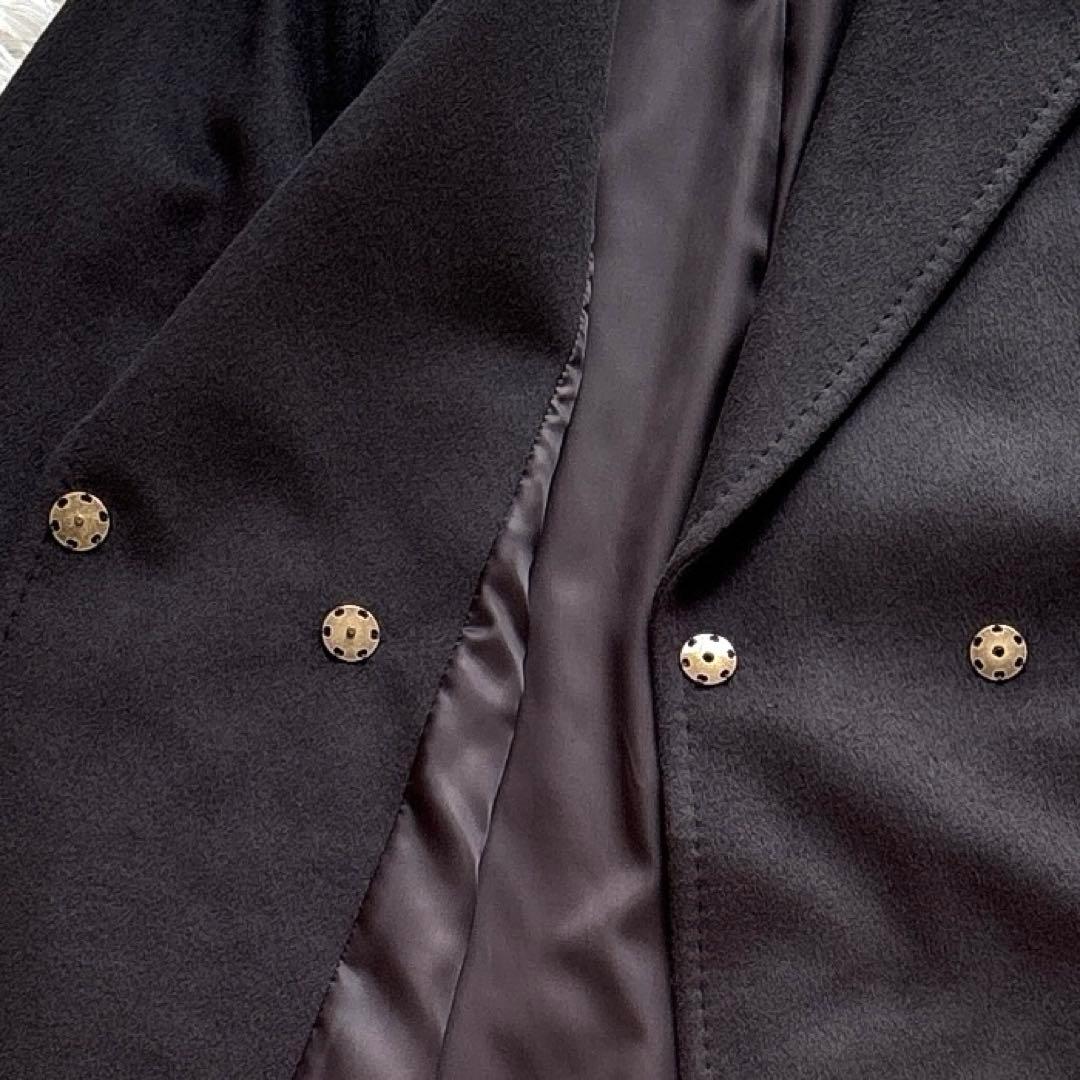 新品✨15号 3L ゼルーラ アンゴラ ウール ロングコート カーキ ゆったり