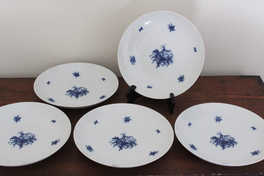 Rosenthal　ローゼンタール　ラプソディー　２２cmプレート　５枚　廃盤