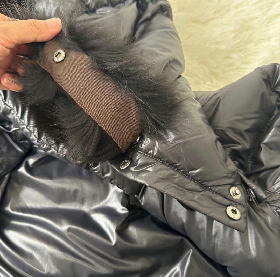 【美品】40デュベティカ ダウンコート フォックスファー 2way