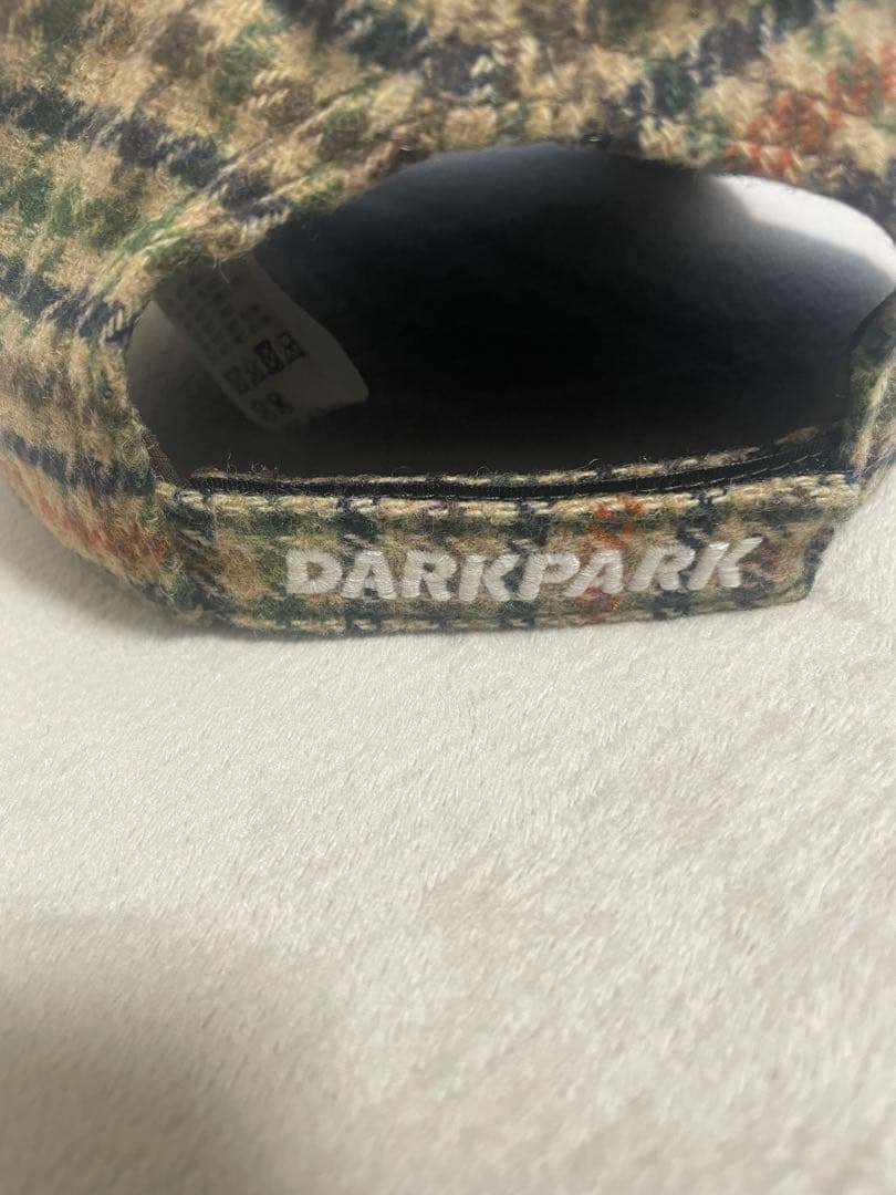 ドゥーズィエムクラス　DARKPARK ダークパーク　チェック　キャップ