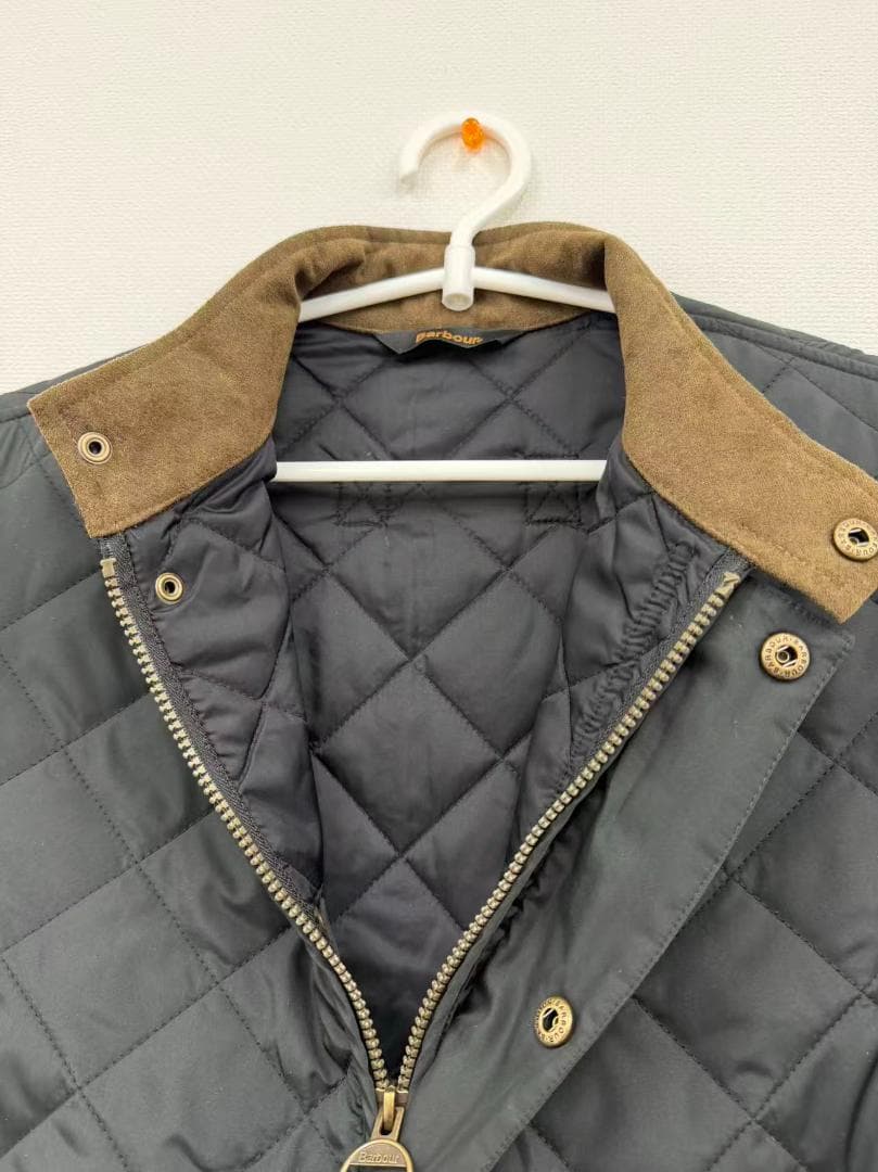 Barbour キルティングベスト M