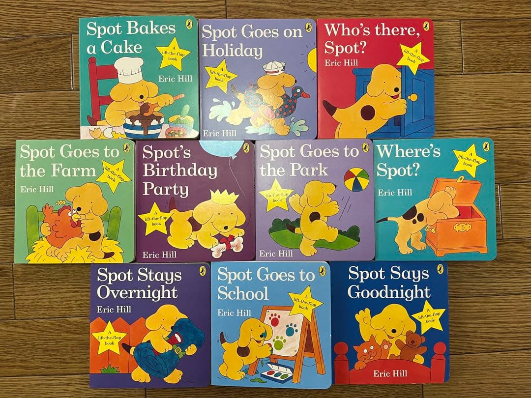 Spot 英語しかけ絵本 10冊セット