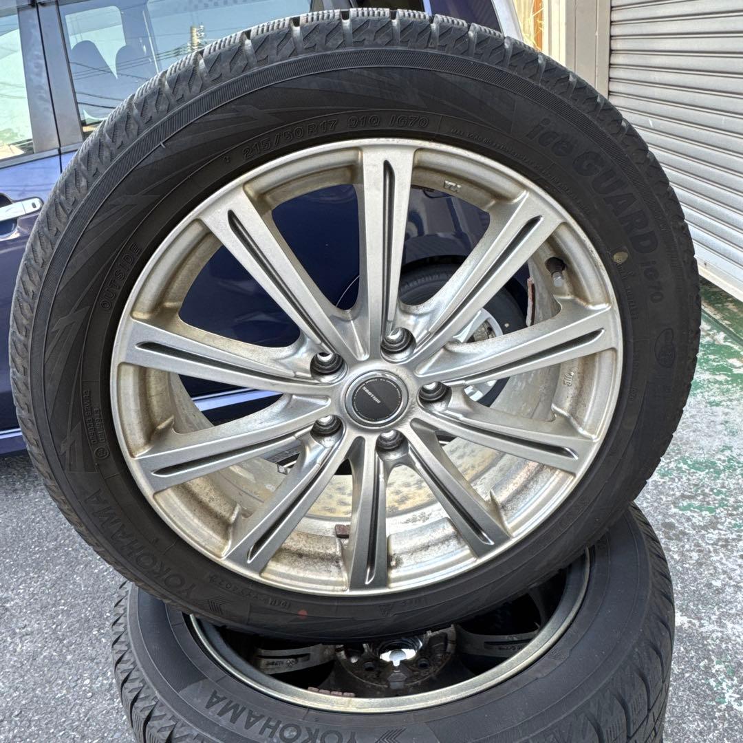 YOKOHAMA ice GUADE iG70 215/50 R17 4本セット