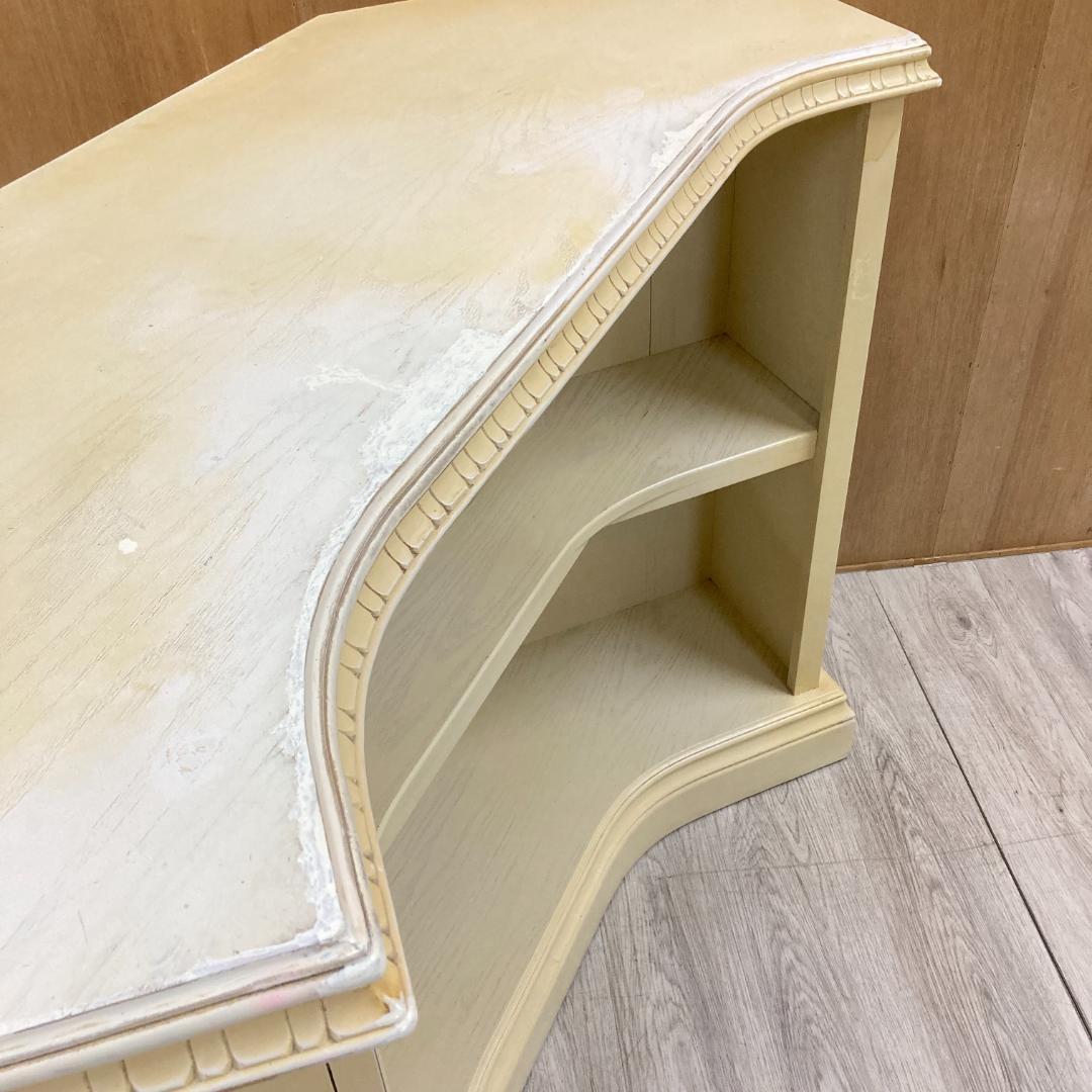 バロック調 　カウンターテーブル　レジカウンター　 コーナータイプ