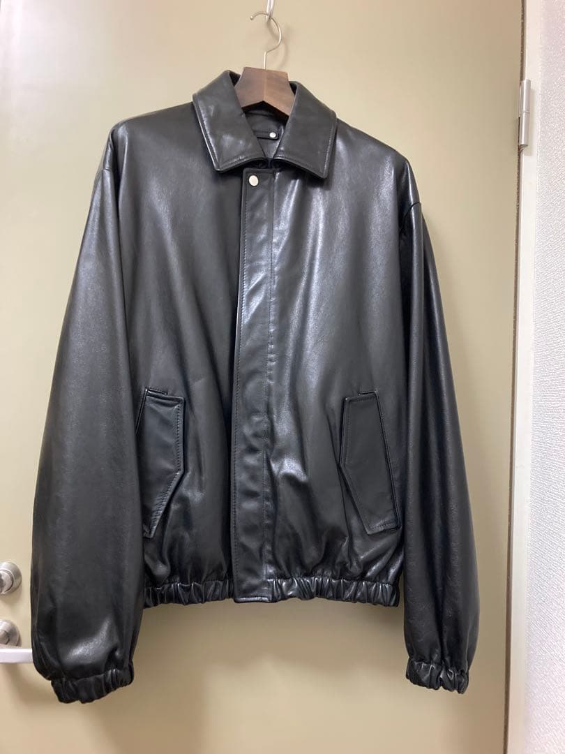 LEATHER ZIP BLOUSON シュタイン