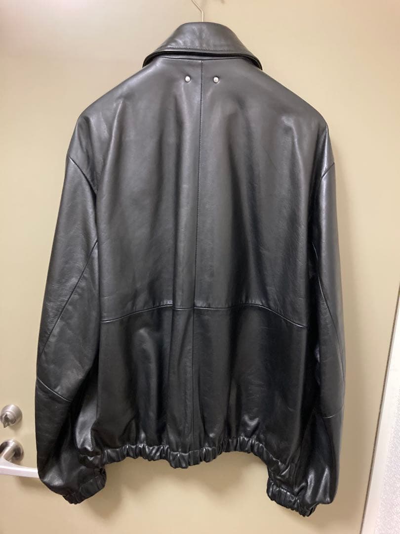 LEATHER ZIP BLOUSON シュタイン