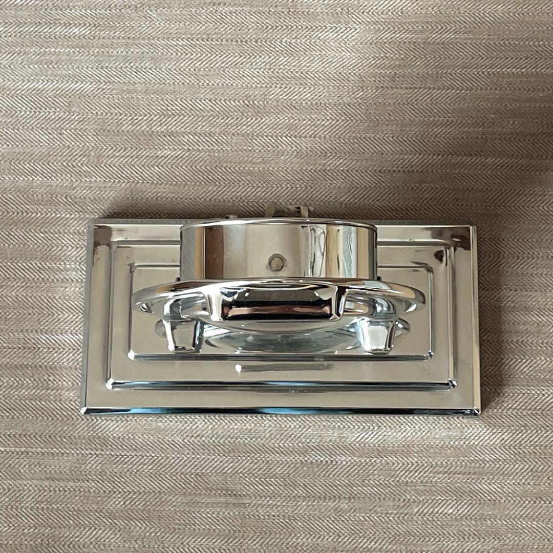 Lux ヴィンテージ 時計置物 1930年代 クローム ラックス グッドラック